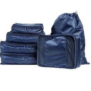 New MYTAGALONGS Six-Piece Packing
Cube & Laundry Baa Set new good for travel